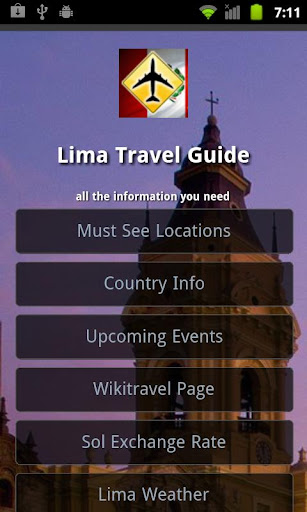 Lima Travel Guide