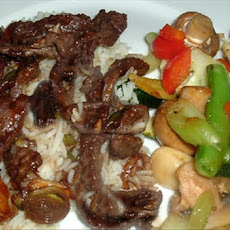 Korean Gogi Bokum (Deep Fried Beef Slices)