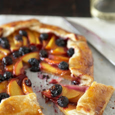 Blueberry & Peach Galette