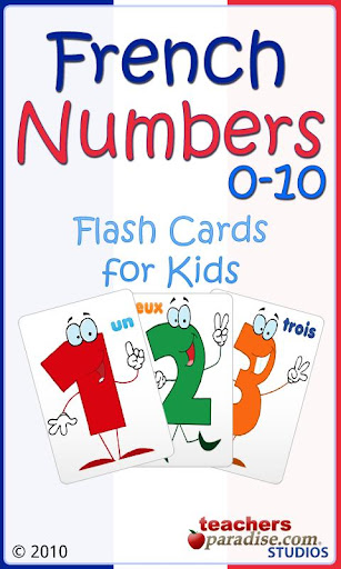 French Numbers 0-10 for Kids