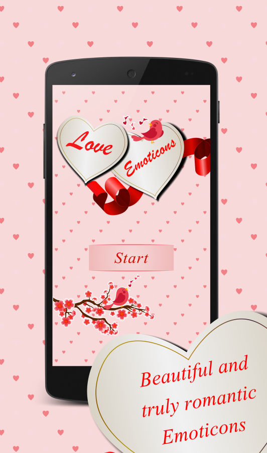 Android application Love Stickers screenshort