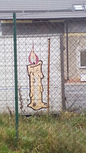 Sviečka Za Plotom / grafit