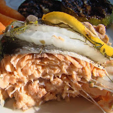 Easy Poached Salmon With Dill