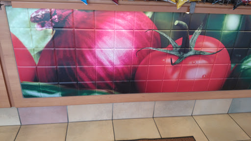 Subway Tomato Mural