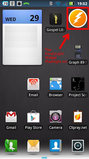 HandyLight Flashlight Widget