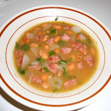 Mock Charro Pinto Bean W/ Sausage