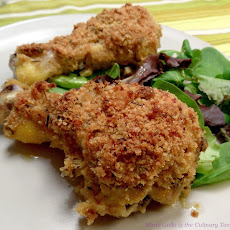 Crispy Chicken Drumsticks aux Trois Herbes