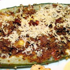 Cheesy Zucchini Boats