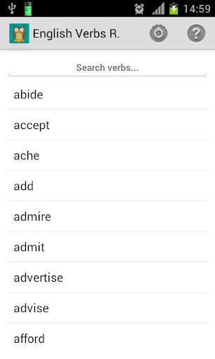 English Verbs Reference