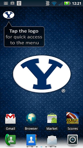 BYU Revolving Wallpaper