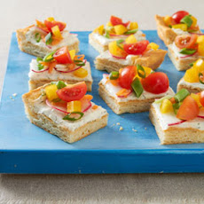 Spring Veggie Pizza Appetizer