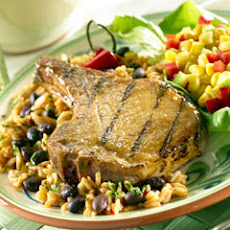 Latin American Bbq Pork Chops