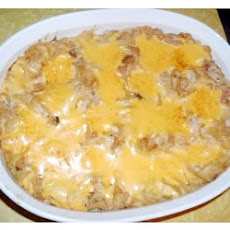 Cheesy Corned Beef Hash Casserole