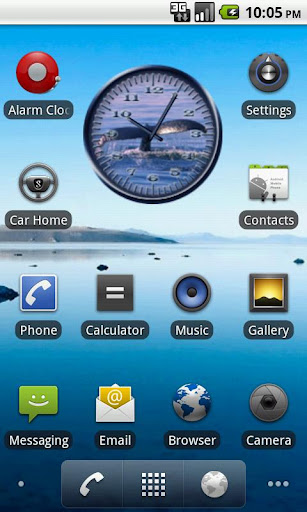 Whale Humpback 3 Analog Clock