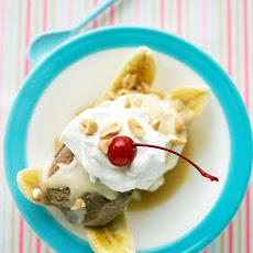 Butterscotch Banana Splits
