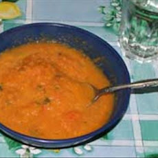 Carrot and Coriander Winter Soup