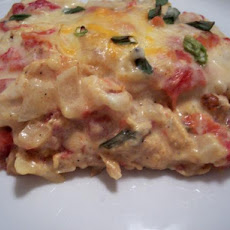 Sour Cream Chicken Enchiladas