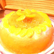 Party Wrapped Angel Food Cake