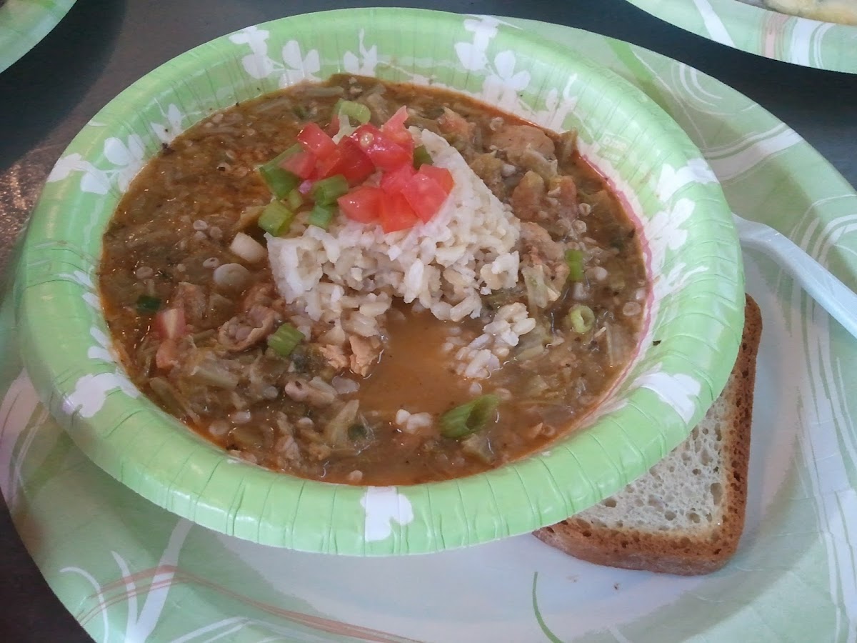 GF gumbo -- this is the only place in town that offers GF gumbo!