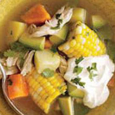 Cobble It Up! Chicken-and-Corn Soup