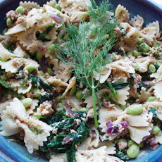 Salmon and Edamame Pasta Salad