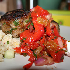 Spice Spiked Red Pepper Salsa