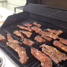 Spicy Soy-Maple Steak