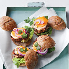 Bean-and-Veggie Sliders