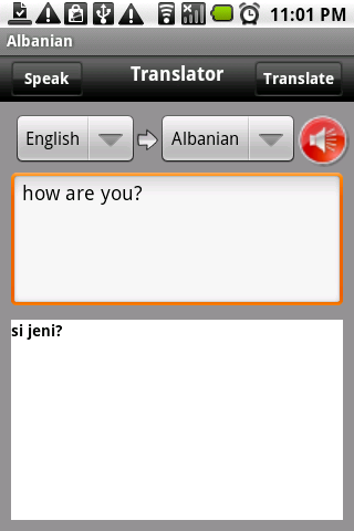 English Albanian Translator