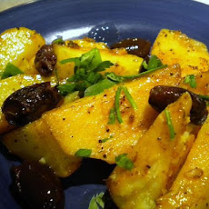 Lemon Roasted Potatoes with Kalamatas