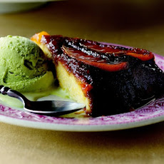 Cook the Book: Mango Upside-Down Cake with Basil Ice Cream