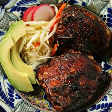 Red Chile Marinated Grilled Chicken