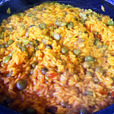 Arroz con Gandules (Rice with Pigeon Peas)