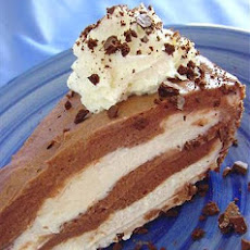 Nutella Black & White Cheesecake