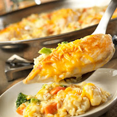 Skillet Cheesy Chicken and Rice