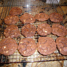 Double Chocolate Chip Cookies