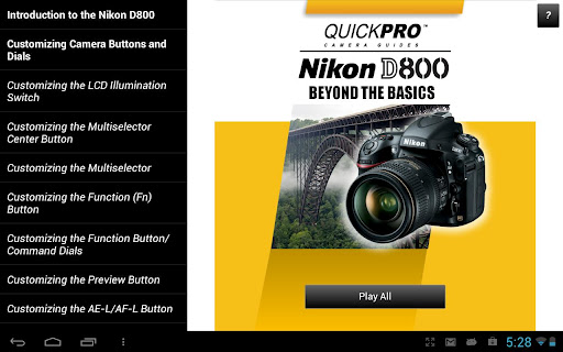 Guide to Nikon D800 Beyond