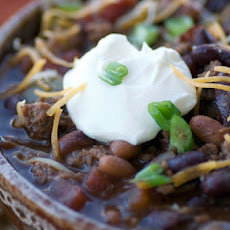 Guinness and Filet Mignon Chili