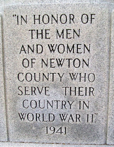 Newton County World War II Mem