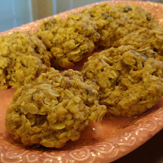 Flax Oatmeal Raisin Cookies