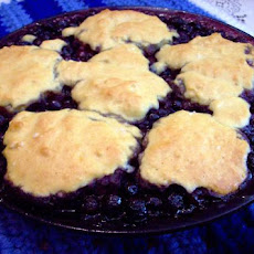 My Blueberry Cobbler