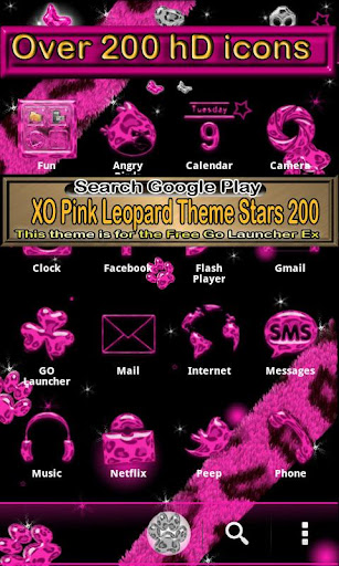 免費下載個人化APP|GO SMS XO Pink Leopard Theme app開箱文|APP開箱王