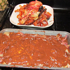 Baked Artichokes and Bacon