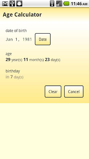 【免費生活App】Age Calculator-APP點子