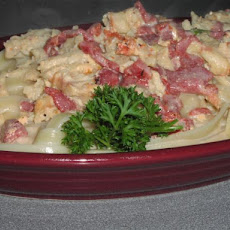 Weight Watchers Fiery Crab Fettuccine