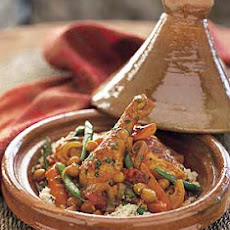 Chicken Tagine with Chickpeas and Mint