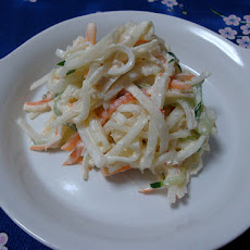 Quick Cranberry Coleslaw
