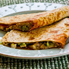 Turkey and Guacamole Quesadillas