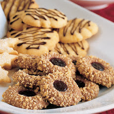 Chocolate-Raspberry Thumbprints