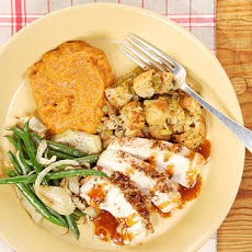 Bourbon Mashed Sweet Potatoes